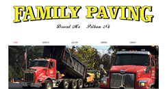 Desktop Screenshot of familypaving.com